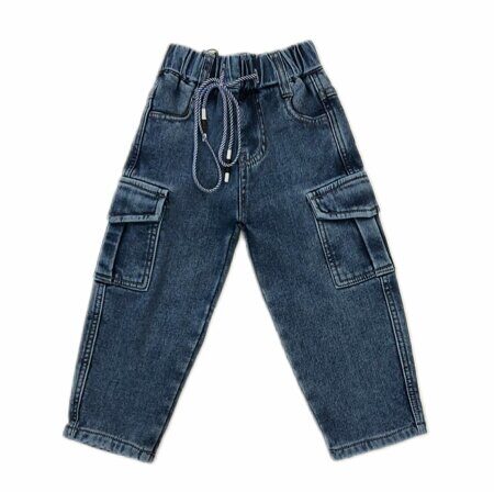 Джинсы на флисе